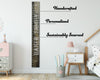Growth Chart